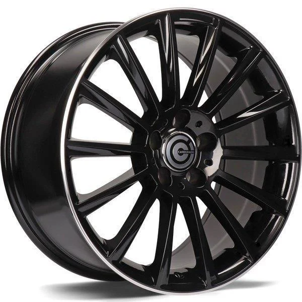 Statusfälgar Performance Black Glossy Lip Polished 9.5x20 5/112 ET45