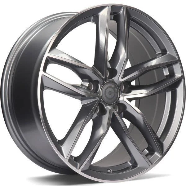 Statusfälgar Style Anthracite Front Polished 7.5x17 5/112 ET35