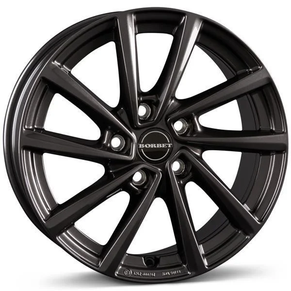 Statusfälgar V mistral anthracite glossy 7x19 5/114,3 ET40