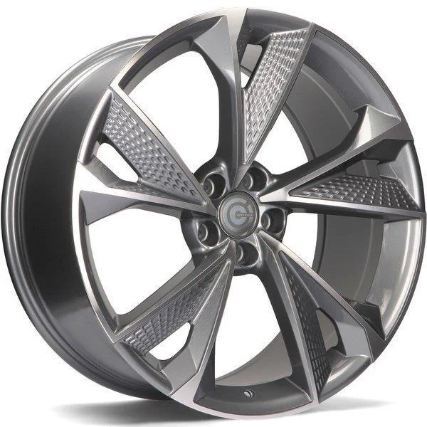 Statusfälgar Luxury Anthracite Front Polished 9x20 5/112 ET30