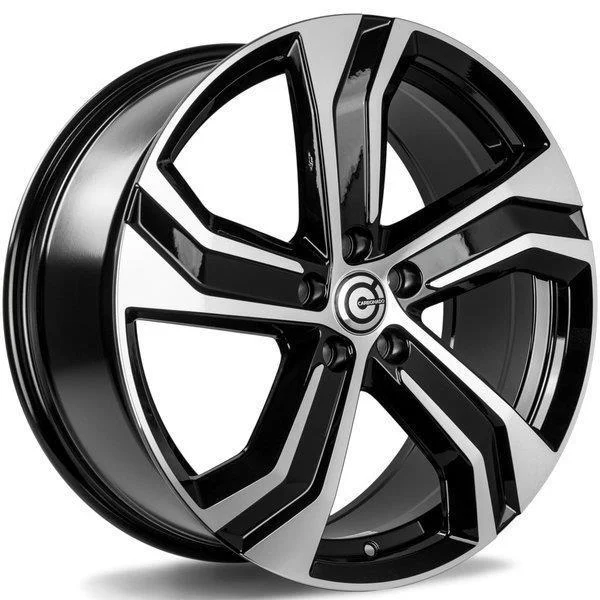 Statusfälgar Strike Black Front Polished 8x18 5/108 ET45