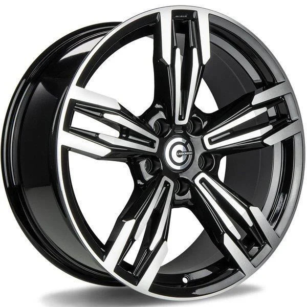 Statusfälgar Dynamite Black Front Polished 9.5x19 5/120 ET38