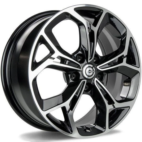 Statusfälgar Direction Black Front Polished 7x17 5/114,3 ET40