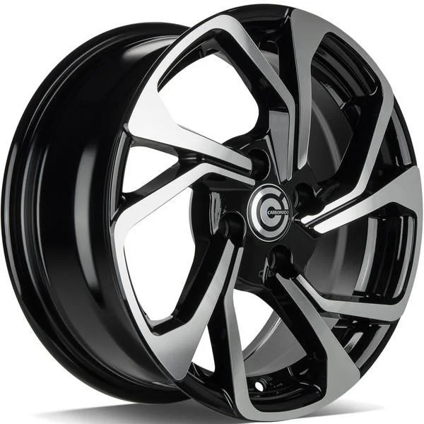 Statusfälgar Swift Black Front Polished 6.5x15 4/100 ET35