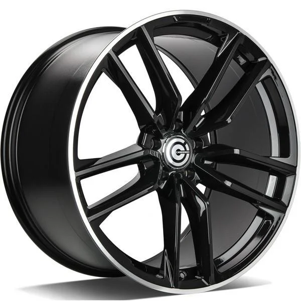 Statusfälgar Invention Black Glossy Lip Polished 11x21 5/112 ET49