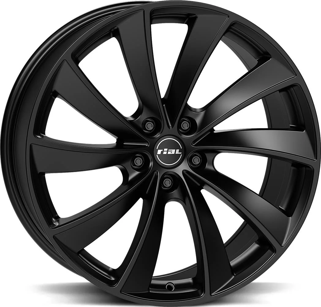 Rautamo RIAL Lugano Racing Black 8.5x18 5/114,3 ET31