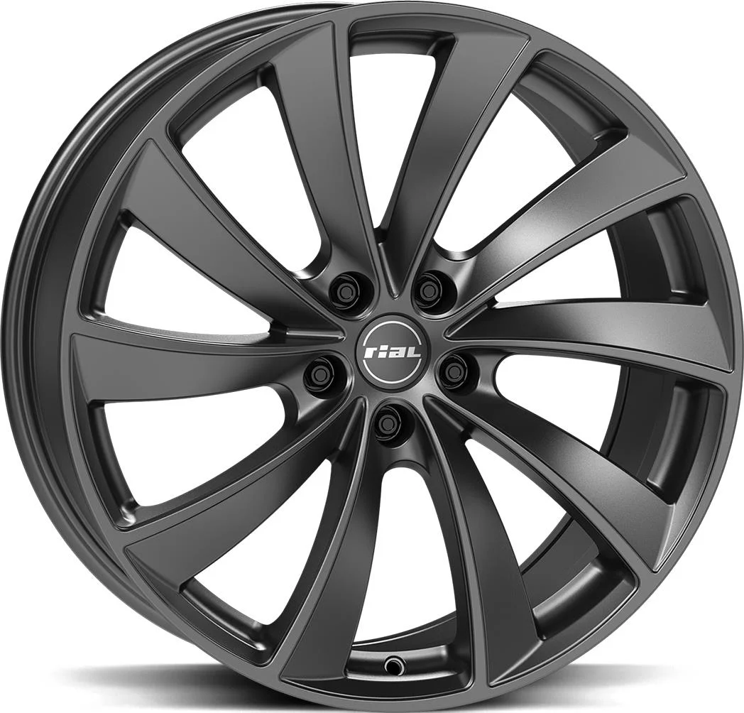 Rautamo RIAL Lugano Steel Grey Matt 9.5x20 5/114,3 ET37