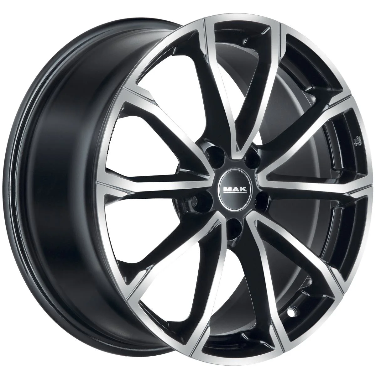 OCL MAK DaVinci blk/pol 7x18 5/114.3 ET48