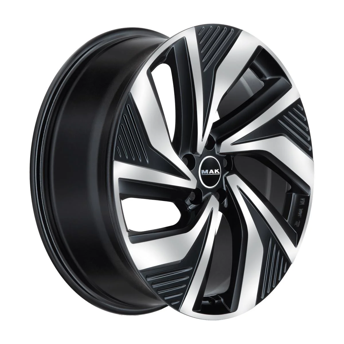 OCL MAK Electra blk/pol 8x19 5/112 ET45