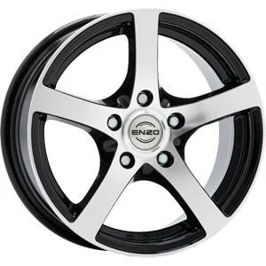 OCL ENZO+ YLA blk Trailer 5.5x14 5/112 ET30