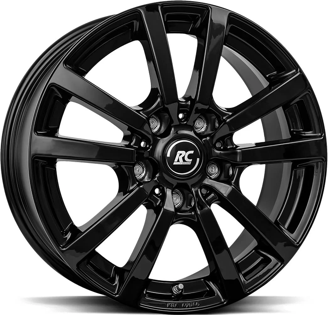 Rautamo BROCK RC25T Shiny Black 7.5x18 5/112 ET52