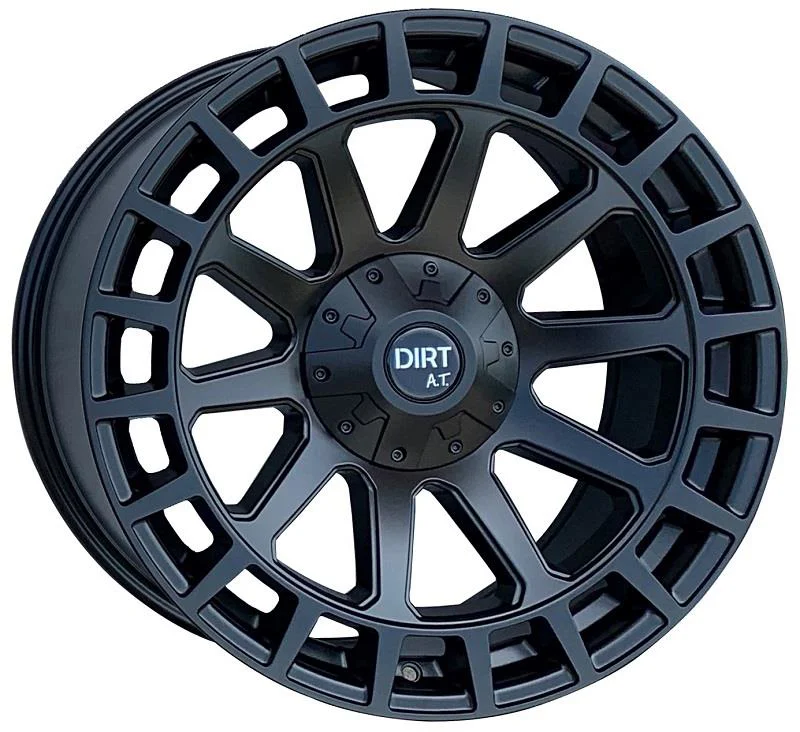 Statusfälgar D76 Flatblack 9x18 6/114,3/139,7 ET20