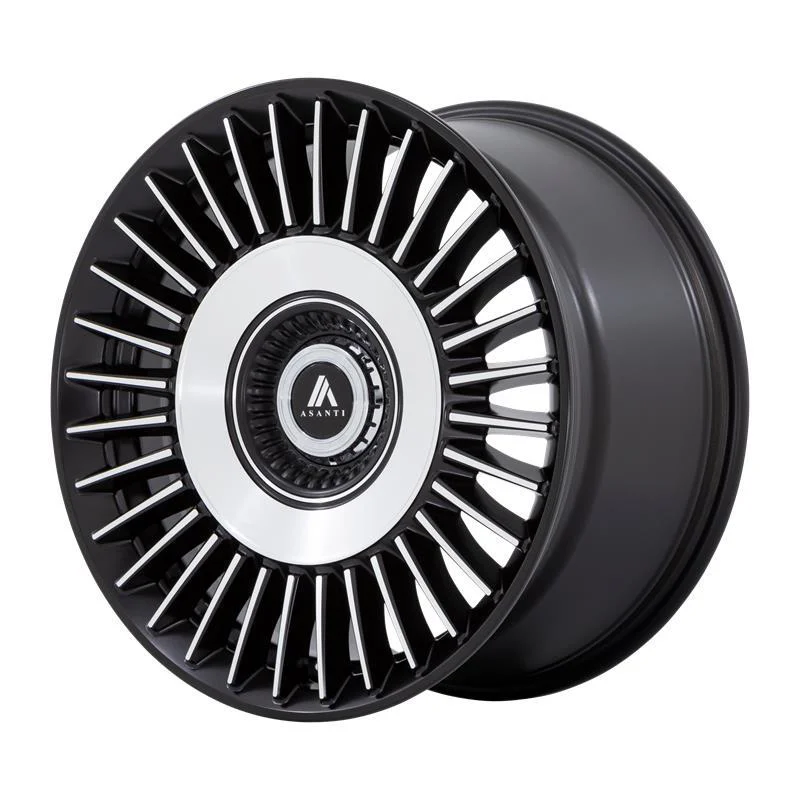 Statusfälgar ABL-40 TIARA SATIN BLACK BRIGHT MACH FACE 10.5x20 5/108/112 ET45