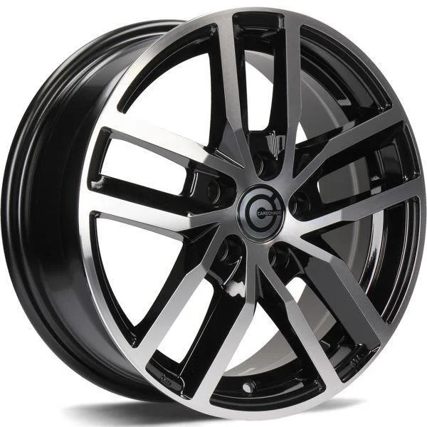 Statusfälgar Ice Black Front Polished 6x15 5/100 ET38