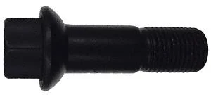 Bult Kulkona Zink 14x1,50x27 R14 17mm skalle SVART (MB)