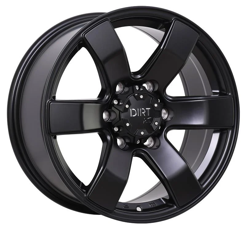 Statusfälgar D22 Flatblack 7.5x16 6/139,7 ET40