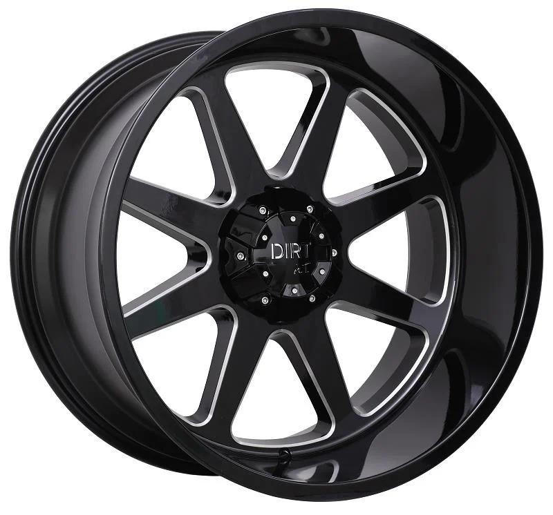 Statusfälgar D65 Glossblack 12x22 6/135/139,7 ET-44
