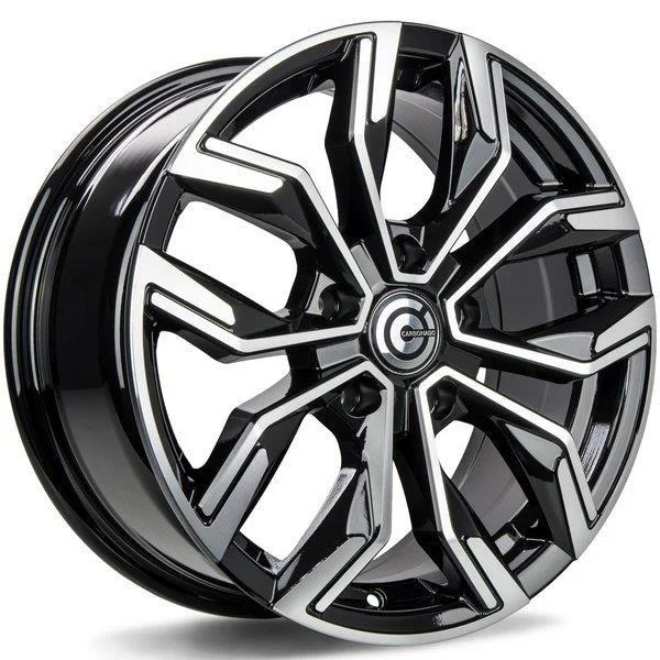 Statusfälgar Price Black Front Polished 7x17 5/114,3 ET40