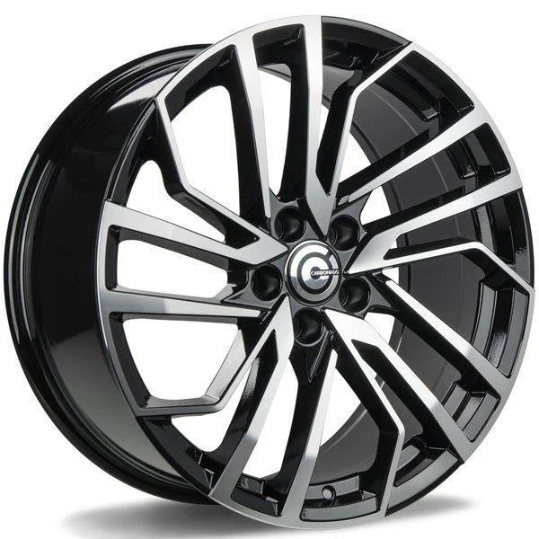 Statusfälgar Game Black Front Polished 8x18 5/112 ET35