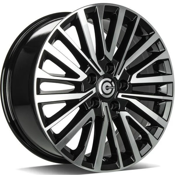 Statusfälgar Song Black Front Polished 8x18 5/120 ET50