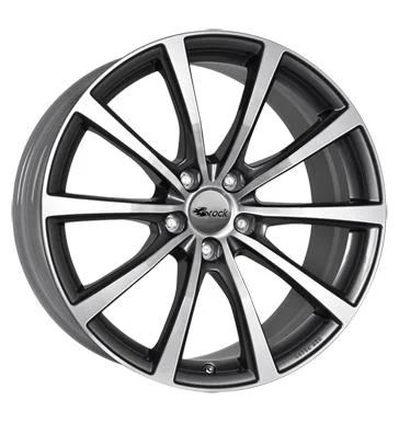 AFL Brock B32 Himalaya Grey Vollpoliert 7.5x18 5/112 ET51