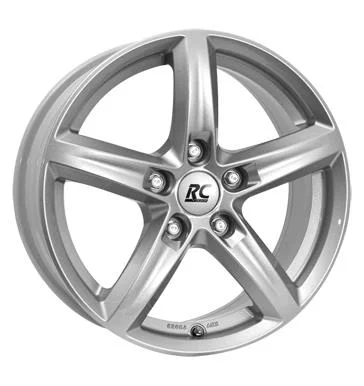 AFL Rcdesign RC24 Kristallsilber 7.5x17 5/112 ET42
