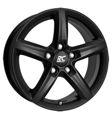 AFL Rcdesign RC24 Schwarz Klar Matt 6,5x16 5/112 ET42