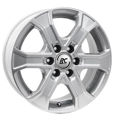 AFL Rcdesign RC31 Kristallsilber 8x18 6/130 ET55