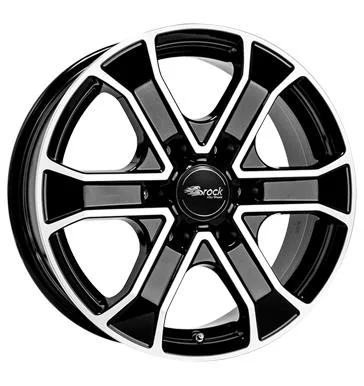 AFL Rcdesign RC31 Schwarz Glanz Vollpoliert 7x17 6/114,3 ET30