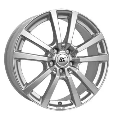 AFL Rcdesign RC25 Kristallsilber 8x18 5/112 ET38