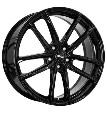 AFL Brock B38 Schwarz Glanz 8x18 5/112 ET44