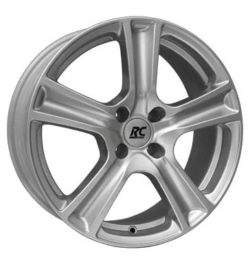 AFL Rcdesign RC19 Kristallsilber 5x15 4/100 ET32
