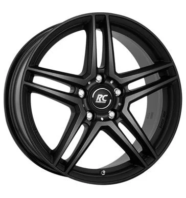 AFL Rcdesign RC D17 Satin Black Matt 6.5x17 5/112 ET38
