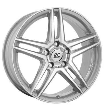AFL Rcdesign RC D17 Kristallsilber 8.5x19 5/112 ET44