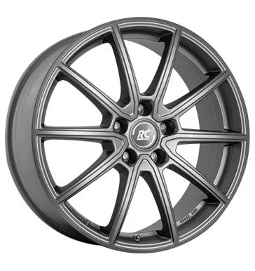 AFL Rcdesign RC32 Ferric Grey Matt 7.5x18 5/100 ET48