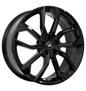 AFL Rcdesign RC34 Schwarz Glanz 6x16 4/100 ET43