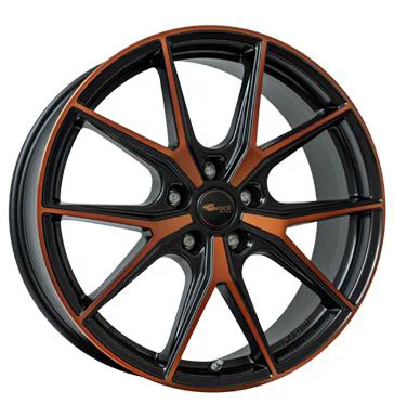 AFL Brock B40 Black Orange Matt 8x19 5/112 ET49