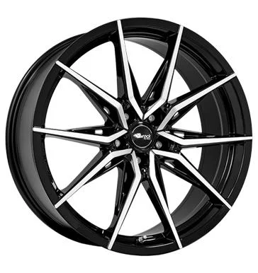 AFL Brock B42 Schwarz Glanz Vollpoliert 8.5x20 5/120 ET30