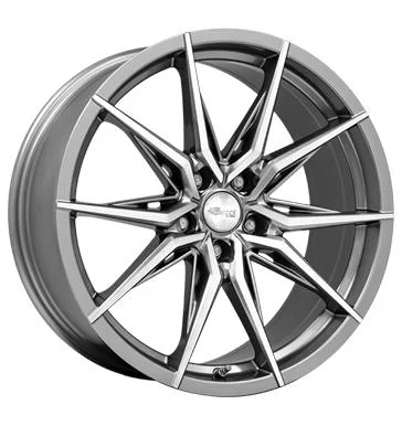 AFL Brock B42 Ferric Grey Poliert 8.5x20 5/114,3 ET45