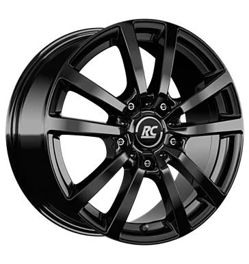 AFL Rcdesign RC25T Schwarz Glanz 6.5x16 5/120 ET60