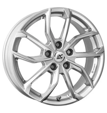 AFL Rcdesign RC34 Kristallsilber 6x16 5/100 ET45
