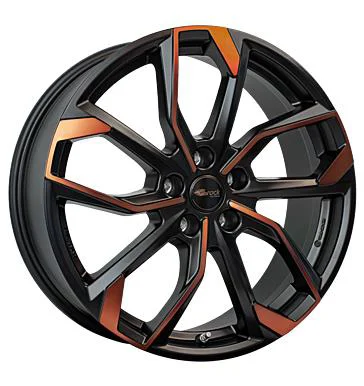 AFL Rcdesign RC34 Black Orange Matt 8x19 5/112 ET45