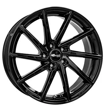 AFL Brock B37 Schwarz Glanz 8x18 5/112 ET44