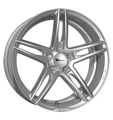 AFL Brock B33 Kristallsilber 8.5x18 5/108 ET45