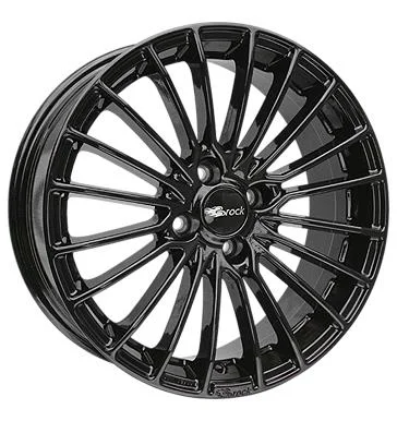 AFL Brock B24 Schwarz Glanz 8x18 5/114,3 ET38