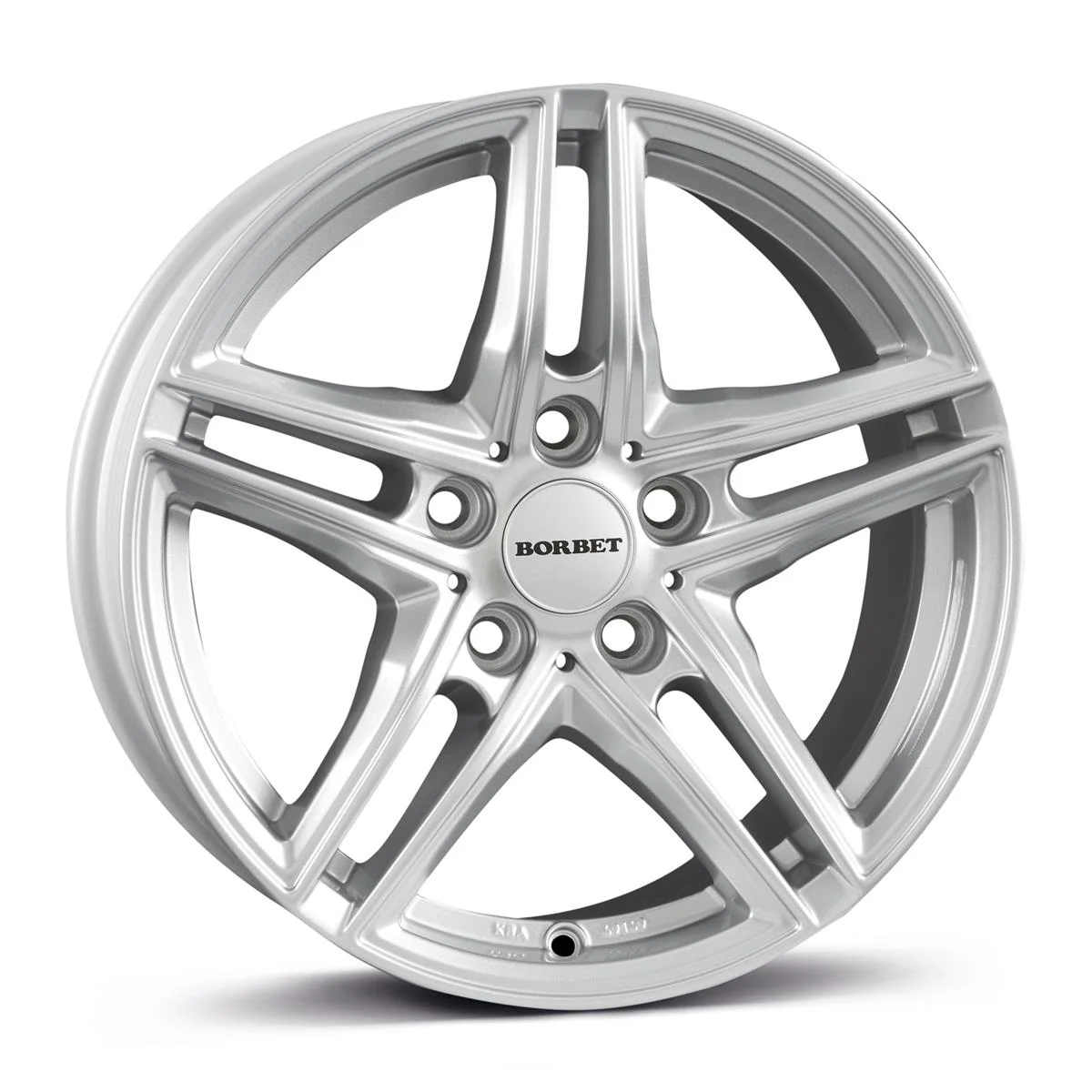 Rautamo BORBET XR brilliant silver 8x18 5/112 ET26