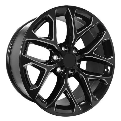 Statusfälgar PR177 GLOSS BLACK MILLED 9x20 6/139,7 ET24