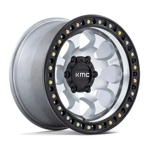 Statusfälgar KM550 RIOT SBL MACHINED W/ SATIN BLACK LIP 8.5x17 5/127 ET10