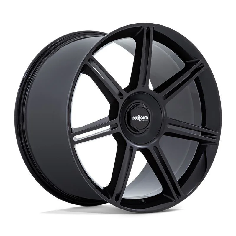 Statusfälgar FRA GLOSS BLACK W/ M-BLACK SPOKES 10x22 5/130 ET56