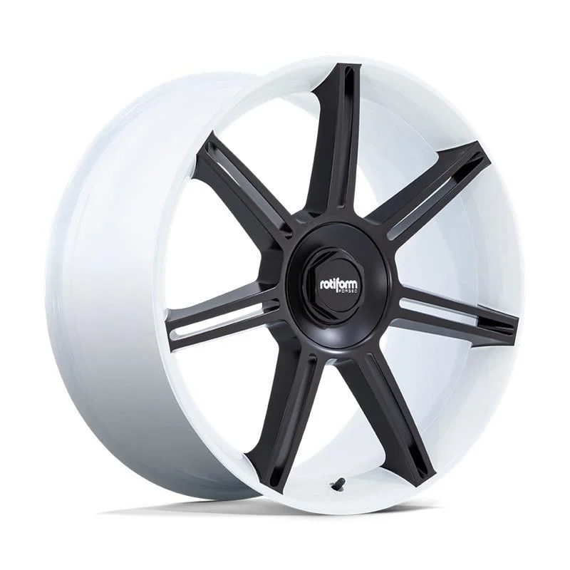 Statusfälgar FRA GLOSS WHITE W/ M-BLACK SPOKES 12x22 5/130 ET60